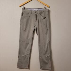 Peter Millar Straight Leg Pants Mens  30 Grey Mid Rise‎ Pull On Pocket Stretch